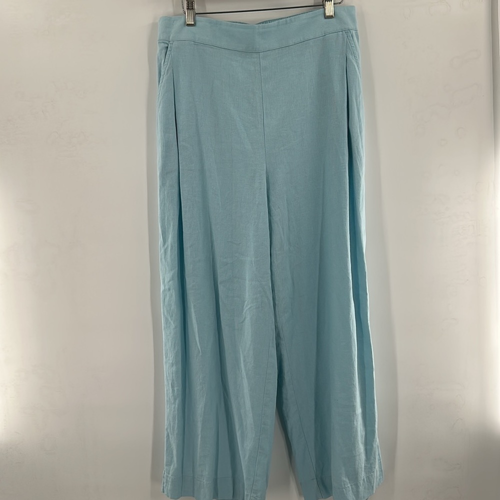 Madewell Pull-On Straight Crop Pant Blue Heron‎ 10 - Picture 5 of 9